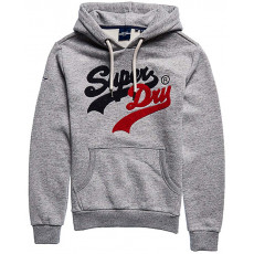 Superdry Vl Source Hood Athletic Grey Marl