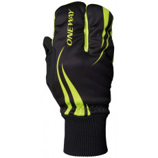 Oneway XC Glove Tobuk Lobster 2 Black Yellow