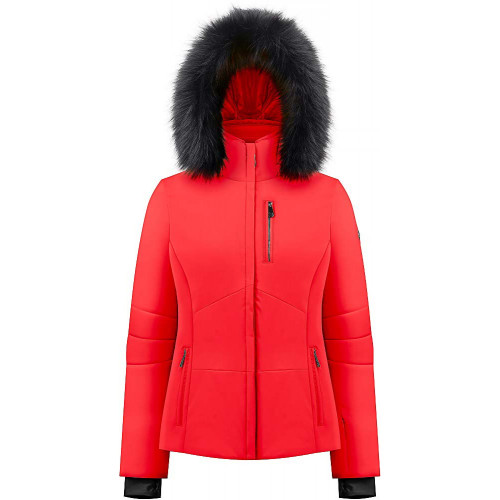 Poivre Blanc Stretch Ski Jacket Scarlet Red