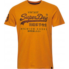 Superdry Vintage Vl Classic Tee Thrift Gold Marl