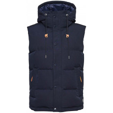 Superdry Hooded Everest Gilet Eclipse Navy
