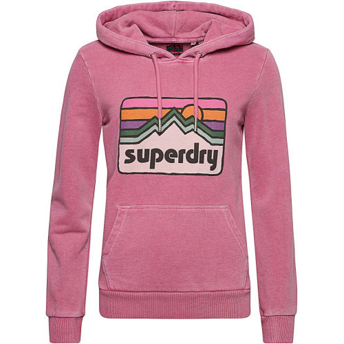 Superdry Vintage 90S Terrain Hood Raspberry Sorbet