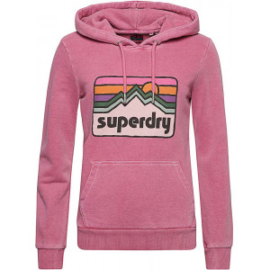 Superdry Vintage 90S Terrain Hood Raspberry Sorbet