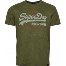 Superdry Vintage Vl Classic Tee Thrift Olive Marl