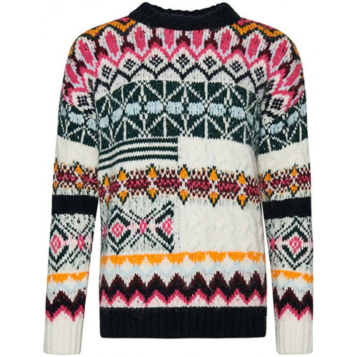 Superdry Vintage Stetement Mash Up Crew Mash Up Fairisle