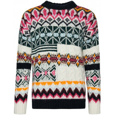 Superdry Vintage Stetement Mash Up Crew Mash Up Fairisle