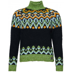 Superdry Vintage Slouchy Fairisle Off White