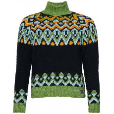 Superdry Vintage Slouchy Fairisle Off White