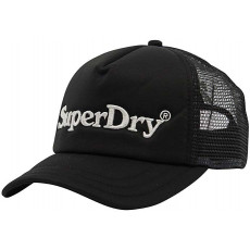 Superdry Vintage Brand Mark Trucker Jet Black
