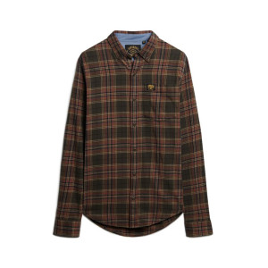 Visuel produit miniature&nbsp;:&nbsp;Superdry Chemise Lumberjack Kaki Cotton Homme