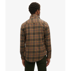 Visuel produit miniature&nbsp;:&nbsp;Superdry Chemise Lumberjack Kaki Cotton Homme