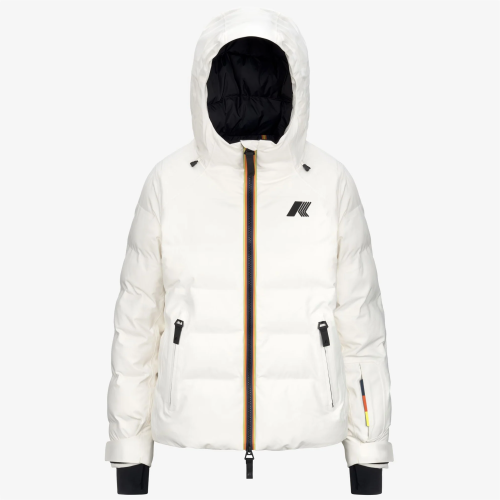 Visuel produit&nbsp;:&nbsp;K-Way Tueda White Gardenia Femme