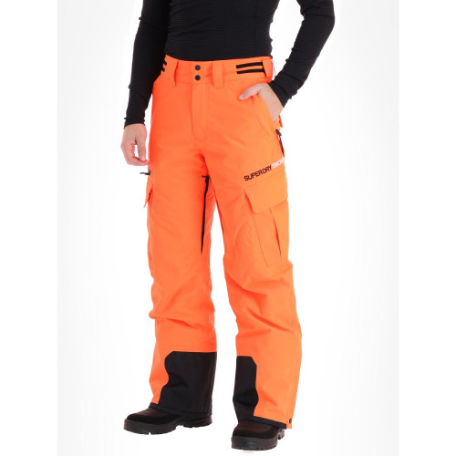Visuel produit&nbsp;:&nbsp;Superdry Ski Ultimate Rescue Trousers Neon Sun Orange Pant Homme