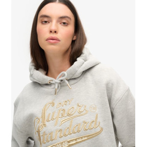 Visuel produit miniature&nbsp;:&nbsp;Superdry Luxe Metallic Logo Hooded Dress