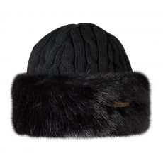 Barts Fur Cable Bandhat Black